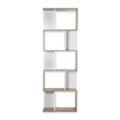 Bibliothèque Multi-cases Décor Bois Blanc