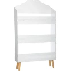 Bibliothèque nuage blanc 3 étagères