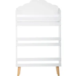 Bibliothèque nuage blanc 3 étagères