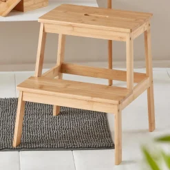 BISTOU MARCHEPIED 2 MARCHES EN BAMBOU