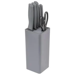 Bloc de 5 couteaux et ciseau