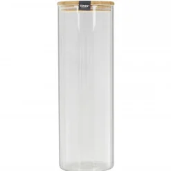 Bocal en verre et bambou 2L CIGLA