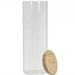 Bocal en verre et bambou 2L CIGLA