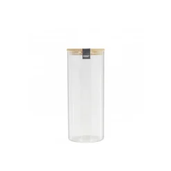 Bocal en verre et bambou 1.6L CIGLA
