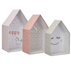 Boite Gigogne Maison Fille X3