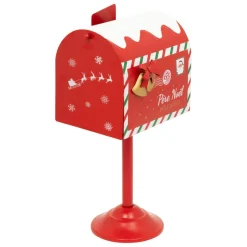 Boite lettres métal rouge