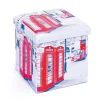 Boite pliable SETTI petit London assise rembourrée