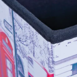 Boite pliable SETTO grand London assise rembourrée