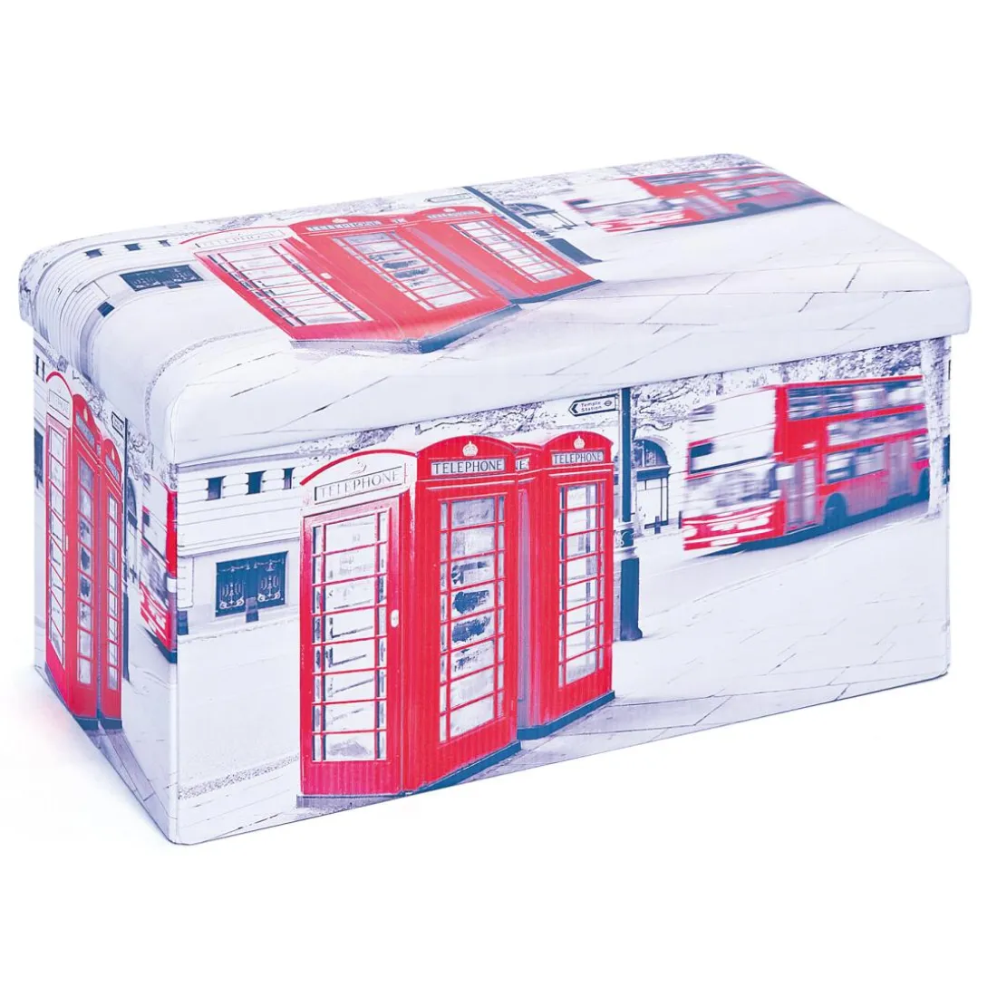 Boite pliable SETTO grand London assise rembourrée