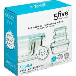 Boite Verre Carrée Clipeat Petit Modèle