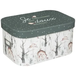 Boites Rangement Carton lot de 3