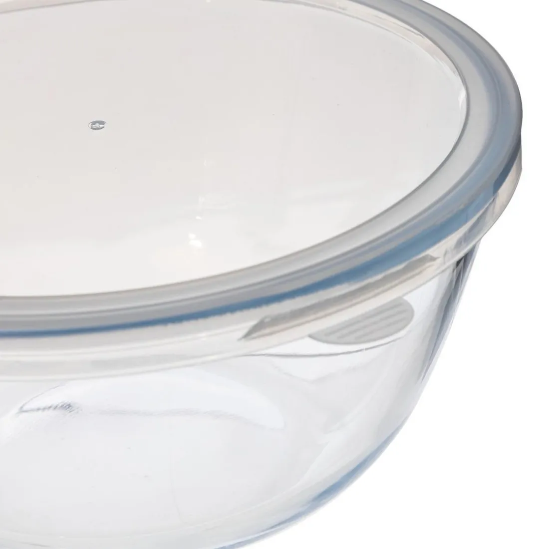 Bol à mixer 2,7L avec couvercle en verre