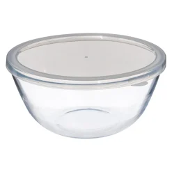 Bol à mixer 4,4L avec couvercle en verre
