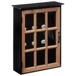 Boîte à clé en bois et pin noir