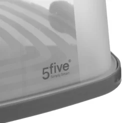 Boîte à gâteau carré 33x36cm gris en polypropylène