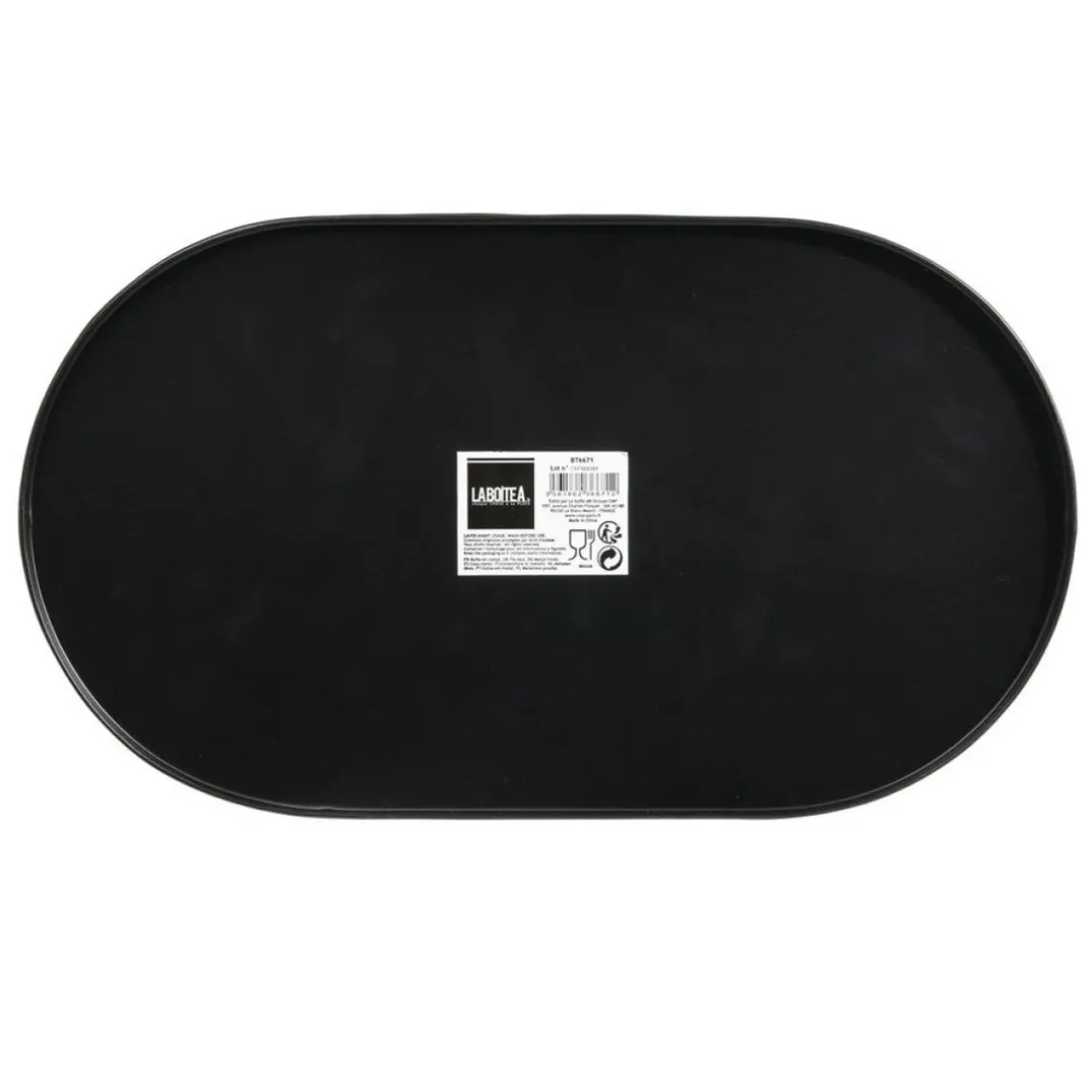 Boîte à Pain Métal Noir CANALI