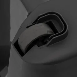 Boîte en plastique noir 120L