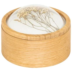 Boîte fleurs séchées Leya Bois