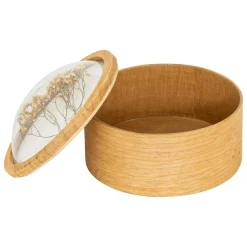 Boîte fleurs séchées Leya Bois