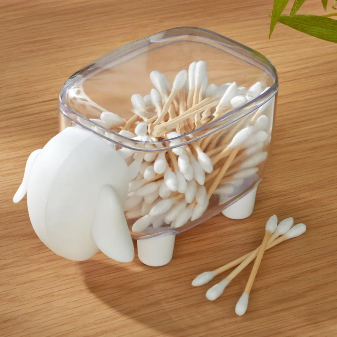 Boîte mouton avec 100 cotons-tiges en bambou Sheepy