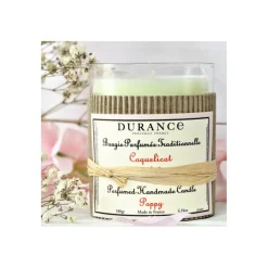Bougie parfumée traditionnelle Coquelicot - Durance