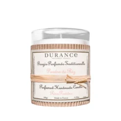 Bougie parfumée traditionnelle Poudre de Riz - Durance