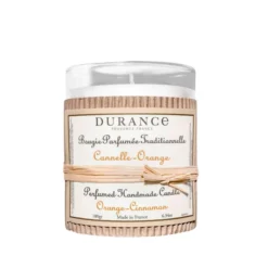 Bougie Traditionnelle Durance Parfum Cannelle Orange Swann