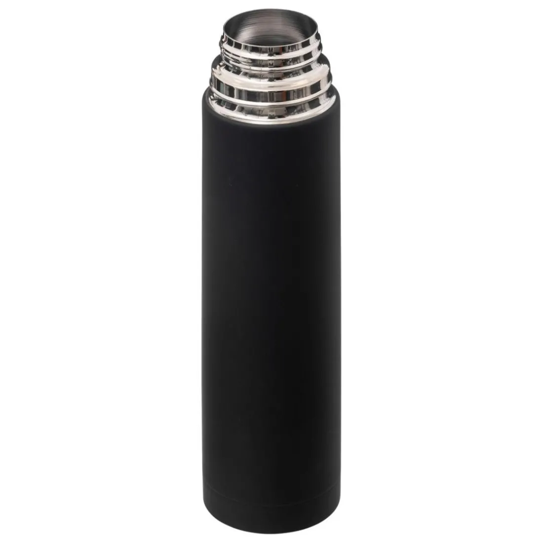 Bouteille isotherme Gris avec couvercle tasse 1L