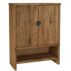 Buffet 2 portes 1 niche bois pin recyclé SANDY
