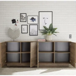 Buffet 4 portes chene mercure