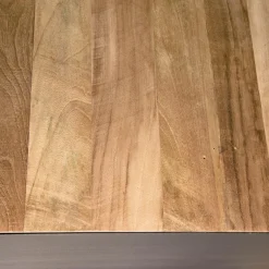 Buffet 3 Portes MADISON Bois Teck Recyclé Métal Et Pieds Métal