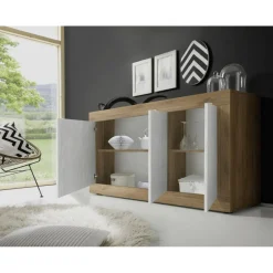 Buffet 3 portes panneaux de particules de première qualité