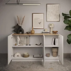 Buffet 3 portes panneaux de particules