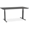Bureau assis debout électrique 'TRONIK' noir