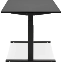 Bureau assis debout électrique 'TRONIK' noir