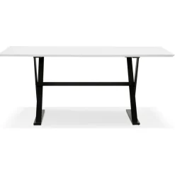 Bureau Blanche Design MAUD Style Industriel