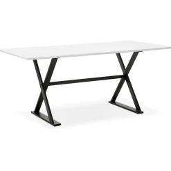 Bureau Blanche Design MAUD Style Industriel