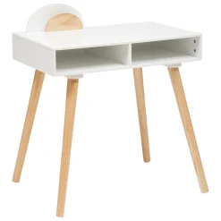 Bureau primaire blanc en pin