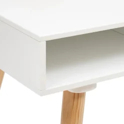 Bureau primaire blanc en pin