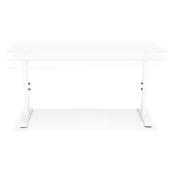 Bureau réglable en hauteur blanc 'OSMOSE'