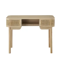 Bureau TOYAMA design épuré et sa structure en bois 2 portes coulissantes