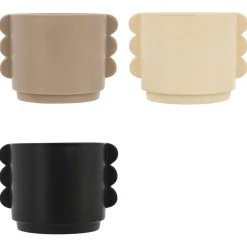 Cache pot Hind Céramique Écru