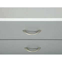 Caisson De Rangement Sur Roulettes Gris Blanc