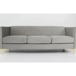 Canapé 3 places Velours MURRAY