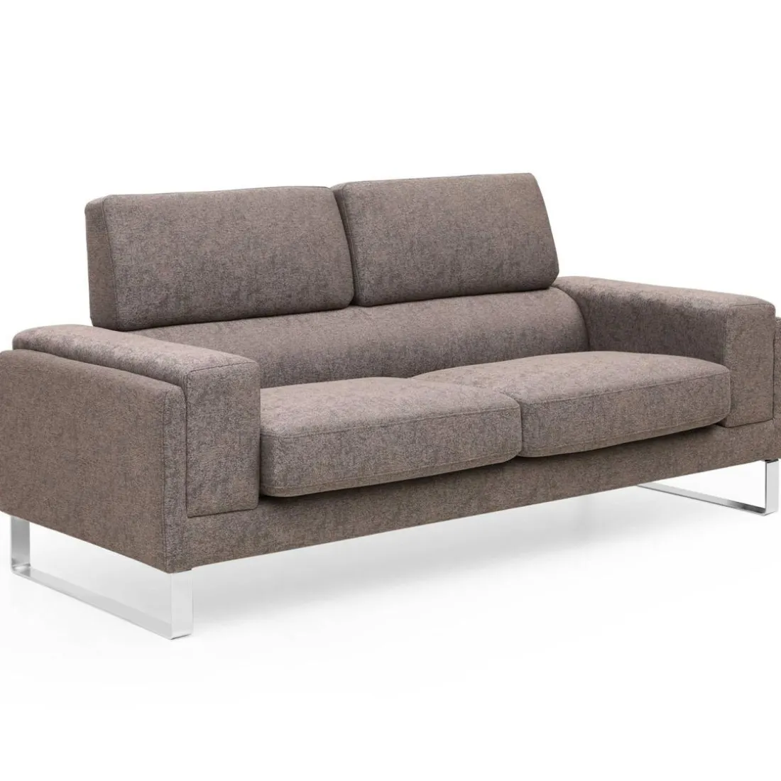 Canapé Barth 2 places Tissu Taupe