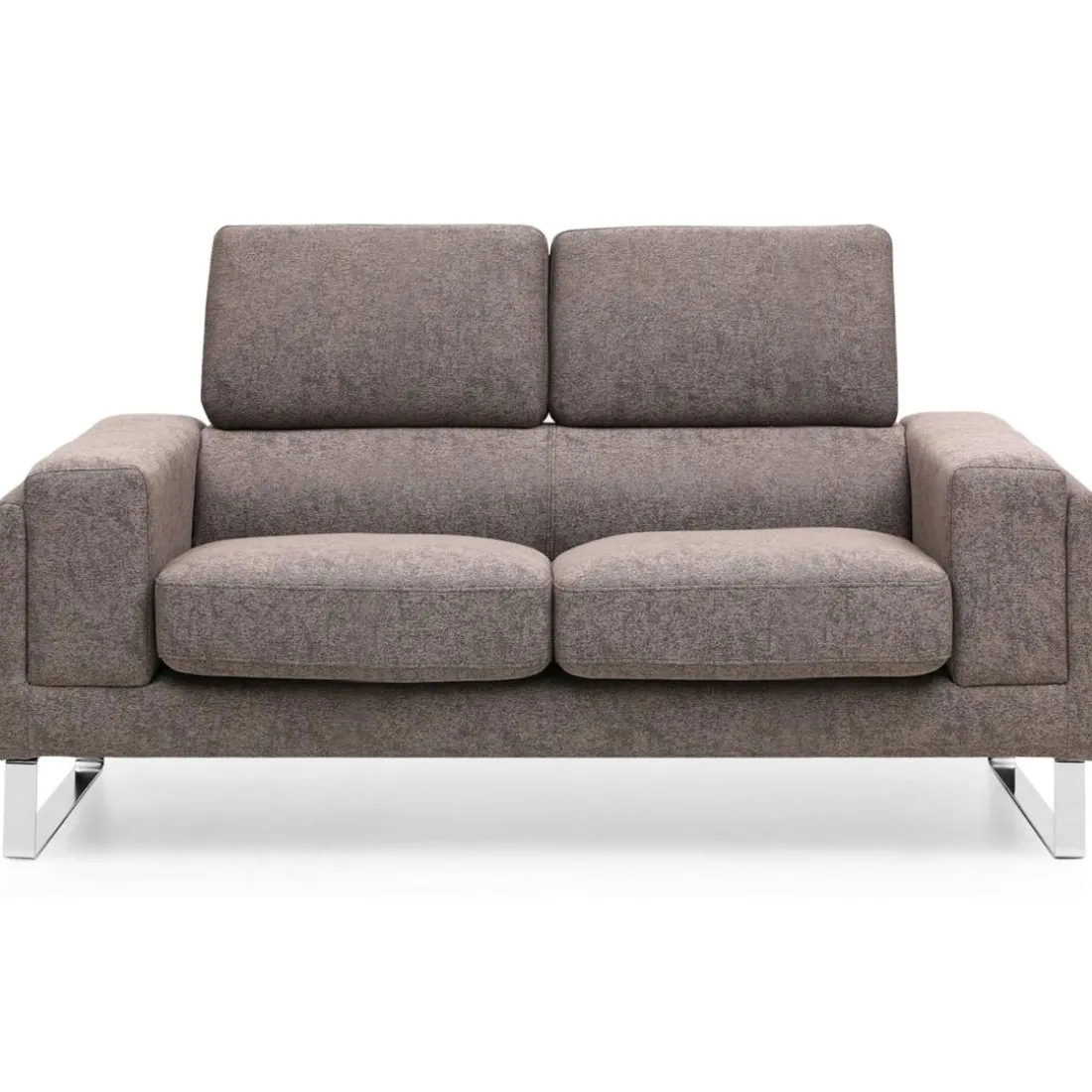 Canapé Barth 2 places Tissu Taupe