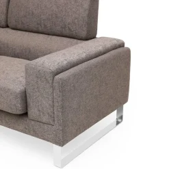 Canapé Barth 2 places Tissu Taupe