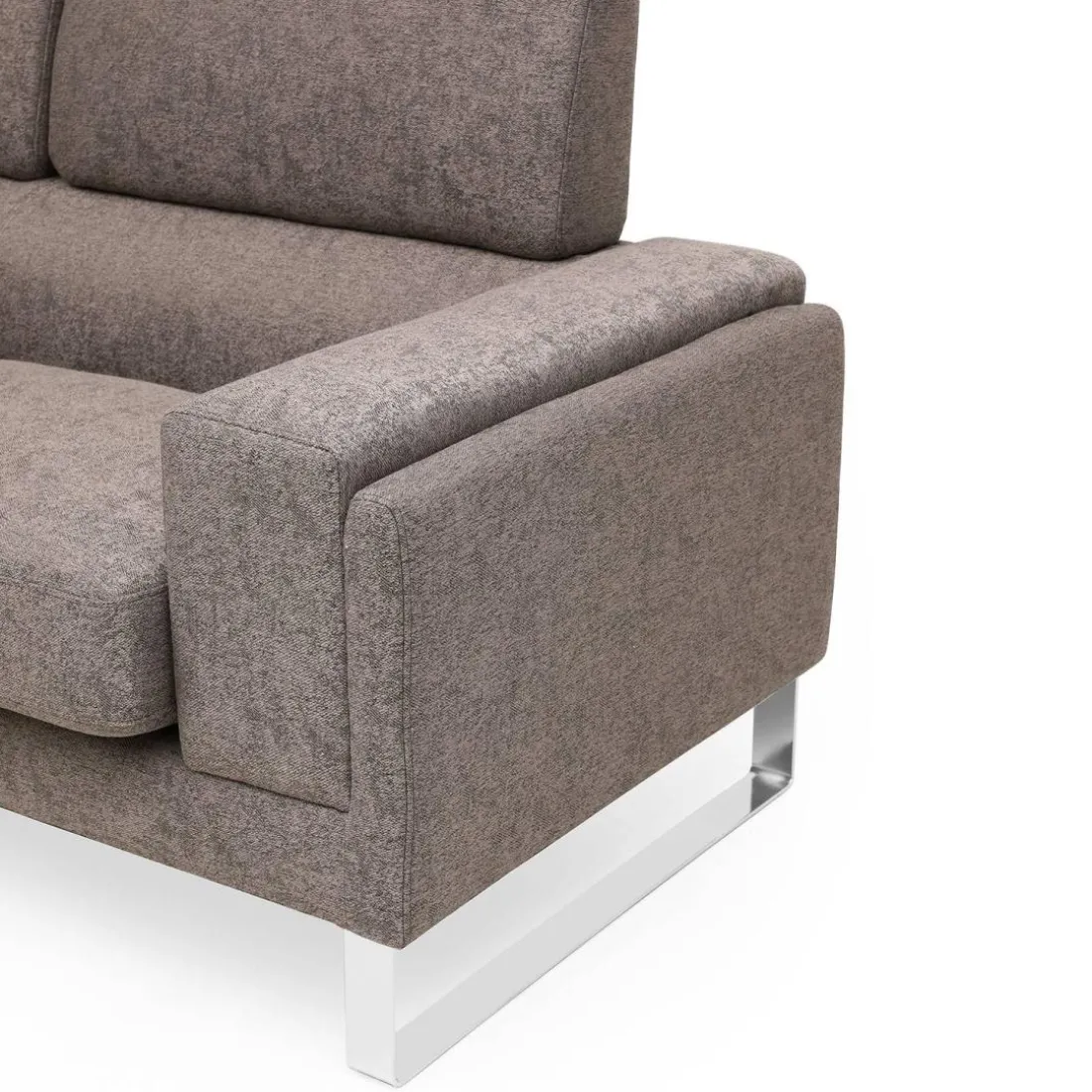 Canapé Barth 2 places Tissu Taupe