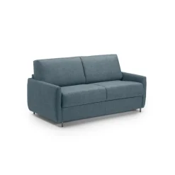 Canapé convertible express Bleu 3 places GIULIA