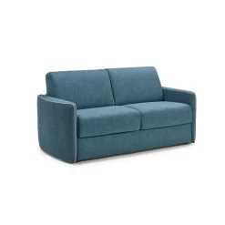 Canapé convertible express Bleu 3 places SOFIA